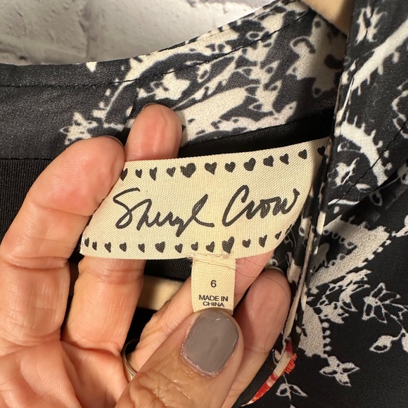 Sheryl Crow Boho Floral Print Maxi Dress with Sheer Sleeves - Picture 7 of 16